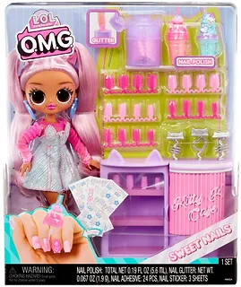 MGA Lalka L.O.L. Surprise OMG Sweet Nails Kitty K Cafe