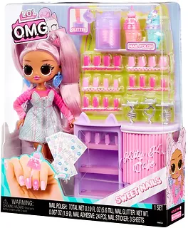 MGA Lalka L.O.L. Surprise OMG Sweet Nails Kitty K Cafe
