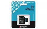 Kingston Karta microSD 1TB CanvasGo! Plus 200MB/s A2 U3 V30 + adapter