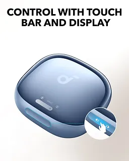 Anker Słuchawki bezprzewodowe Soundcore Liberty 4 PRO Bluetooth błyszczący błękit