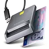 AXAGON Czytnik kart identyfikacyjnych CRE-SM3TC  USB-C, 1.2m kabel