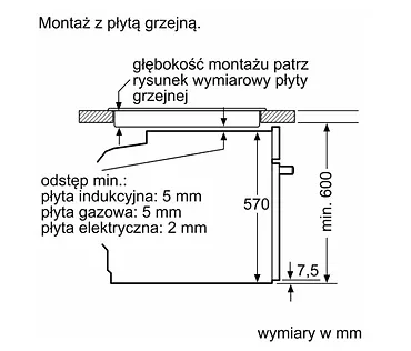 Bosch Piekarnik HBA534ES3