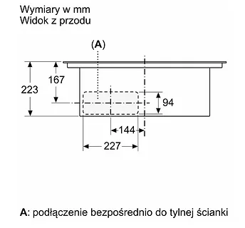 Bosch Płyta indukcyjna z wbudowanym wyciągiem PVS611B16E