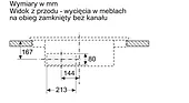 Bosch Płyta indukcyjna z wbudowanym wyciągiem PVS611B16E