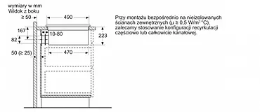 Bosch Płyta indukcyjna z wbudowanym wyciągiem PVS611B16E