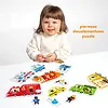 CzuCzu Układanka Puzzle do pary - Auta