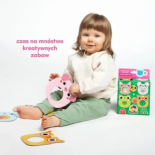 CzuCzu Układanka Moje puzzle z dziurką - Zwierzątka