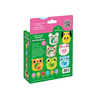 CzuCzu Układanka Moje puzzle z dziurką - Zwierzątka