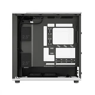 Fractal Design Obudowa North XL RC Chalk White TG Clear