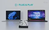 i-tec Universal KVM HUB 2x USB-C + 2x USB-A 3.0