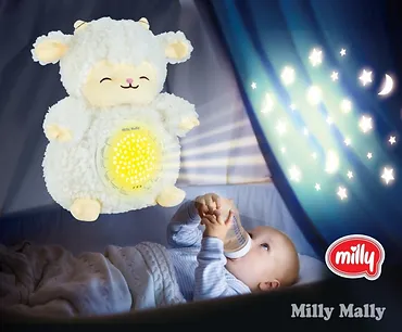 Milly Mally Zabawka pluszowa z Projektorem Milly Sheep