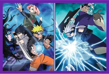 Trefl Puzzle 2x200 elementów Naruto Ninja z Wioski Ukrytego Liścia