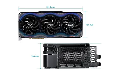 Palit Karta graficzna GeForce RTX 5070 Ti GAMEROCK 16GB GDDR7 256bit 3DP/HDMI
