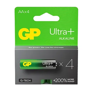 GP Battery Baterie alkaliczne LR6/AA GP ULTRA+ 4szt. G-TECH