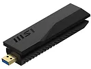 Zewnętrzna karta sieciowa Adapter MSI  BE6500 WiFi 7 USB