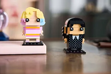 LEGO Klocki BrickHeadz 40750 Wednesday i Enid