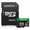 Adata Karta microSD Speed Plus 64GB UHS1 U3 V30 A2 160/140 MB/s