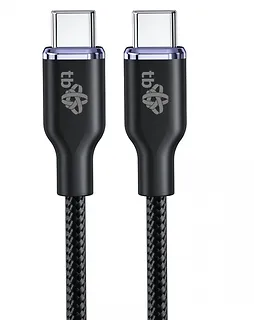 TB Kabel USB C - USB C 60W Glamour 1.5m czarny