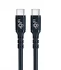 TB Kabel USB C - USB C 60W żelowy 1m czarny