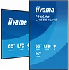 IIYAMA Monitor 65 cali LH6564UHS-B1AG, 24/7,VA,ANDROID14,4K,500cd,5000:1,    2xHDMI ,USB-C,RJ45, RS-232c, IR, 2x10W, 2xUSB, UCHWYT ŚCIENNY,iiSignage2,WiFi,Fa