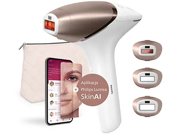 Depilator IPL Philips Lumea 9900 SenseIQ SmartSkin + 3 nasadki BRI973/00