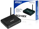 Router szerokopasmowy MSI Wireless-N 150 z przełącznikiem 4-portowym 10/100 (RG310EX)