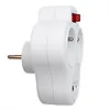 Gniazdko prądowe x2 USB MCE336 typ E