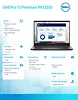 Laptop Dell Pro 13 Premium PA13250 Win11Pro Ultra 5 236V/16GB/512GB SSD G4/13.3 FHD+/Arc/FgrPr/Cams&Mic/WLAN+BT/BcklKb/3C/vPro/3YPS Magnesium