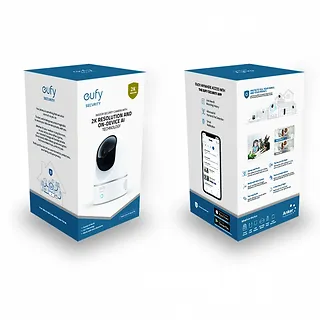 Eufy Kamera wewnętrzna 2K Pan & Tilt B2C - EU/ES/FR/ES Iteration 2 Biała