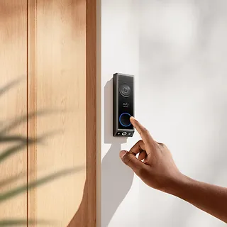 Dzwonek do drzwi video doorbell E340 czarny