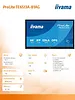 Monitor 65 cali TE6513A-B1AG INFRARED,40pkt,IPS,4K,7H,450cd/m2,      WiFi,USB, ANDROID 14, Google EDLA,2x20W, UCHWYT CIENNY