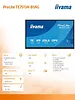 Monitor 75 cali TE7513A-B1AG INFRARED,40pkt,IPS,4K,7H,450cd/m2,      WiFi,USB, ANDROID 14, Google EDLA,2x20W, UCHWYT CIENNY