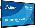 Monitor 86 cali TE8613A-B1AG INFRARED,40pkt,IPS,4K,7H,450cd/m2,      WiFi,USB, ANDROID 14, Google EDLA,2x20W, UCHWYT CIENNY