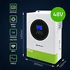 Modularny Hybrydowy Inwerter solarny Off-Grid 6.2kVA | 6.2kW |   120A | MPPT | 12 jednostek | BMS | Sinus | opcja Wi-Fi | Power Factor 1.0