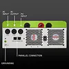 Modularny Hybrydowy Inwerter solarny Off-Grid 6.2kVA | 6.2kW |   120A | MPPT | 12 jednostek | BMS | Sinus | opcja Wi-Fi | Power Factor 1.0