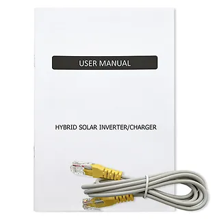 Hybrydowy Inwerter solarny Off-Grid  6200W | 120A | 48V | MPPT | BMS | Sinus | opcja Wi-Fi | Power Factor 1.0