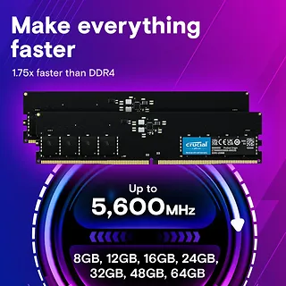 Pamięć DDR5 32GB/5600(2*16GB) CL46 (16Gbit)