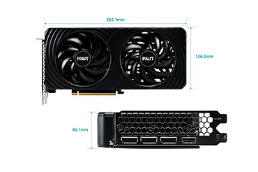 Karta graficzna RTX 5060 TI DUAL 8GB GDDR7 128bit 3DP/HDMI