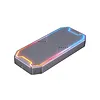Obudowa dysku SSD M.2 NVMe/SATA 10Gbps, RGB; S1210B