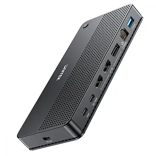 Stacja dokująca 13w1 USB-C, HDMI 2.1,DP 2.0,RJ45,10GBPs;D1104A01