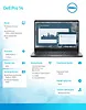 Laptop Dell Pro 14 PC14255/AMD Ryzen 5 220/8GB/256GB/14.0 FHD+/AMD Radeon 740M/FgrPr/Cam&Mic/WLAN+BT/Backlit Kb/3 Cell/W11Pro