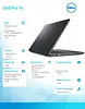 Laptop Dell Pro 14 PC14255/AMD Ryzen 5 PRO 230/16GB/512GB SSD/14.0 FHD+/Radeon 760M/FgrPr/FHD/IR Cam/Mic/WLAN+BT/Backlit Kb/3 Cell/W11Pro