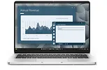 Laptop Dell Pro 14 PC14255/AMD Ryzen AI 7 350/16GB/512GB SSD/14.0 FHD+/Radeon 860M/FgrPr/FHD/IR Cam/Mic/WLAN+ BT/Backlit Kb/3 Cell/W11Pro