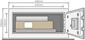 Sejf podstawowy YLV na laptop