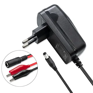 Automatyczna ładowarka do akumulatora AGM GEL STD 12V | 1.5A |  Prostownik z sygnalizatorem LED