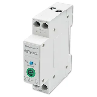 Przekaźnik 63A na szynę DIN z licznikiem energii elektrycznej |  eWeLink od Sonoff | Wi-Fi | Dioda LED