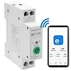 Przekaźnik 63A na szynę DIN z licznikiem energii elektrycznej |  eWeLink od Sonoff | Wi-Fi | Dioda LED