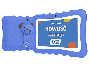 Tablet KidsTAB7 V2 4/32GB niebieskie etui kamera 2MP