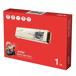 Dysk SSD XPG MARS 980 PRO 1TB PCIe 5x4 14/10 GB/s M2
