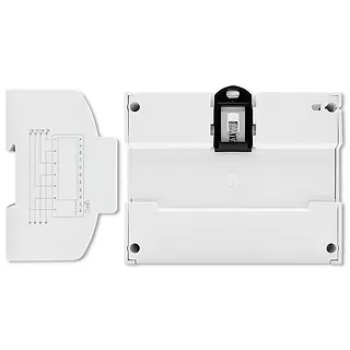 Trójfazowy dwukierunkowy elektroniczny licznik | miernik zużycia energii na szynę DIN | 400V | 100A | LCD | 4P